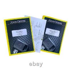 John Deere 4055 4255 4455 Tractor Parts Catalog Manual +! Bonus