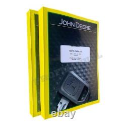 John Deere 4055 4255 4455 Tractor Parts Catalog Manual Pc2249 +! Bonus
