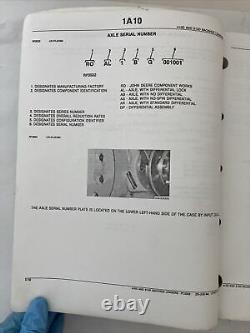 John Deere 410d 510d Backhoe Loader Parts Manual Book Catalog Pc-2322