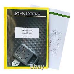 John Deere 4120 Tractor Parts Catalog Manual Pc9396