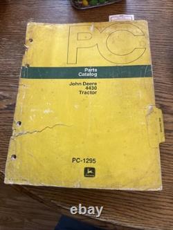 John Deere 4430 Tractor Parts Catalog Manual Book Original PC-1295