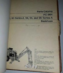 John Deere 450 Crawler PC922 & 93 93A 94 95 95A Backhoe Tractors Parts Manual