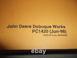 John Deere 450c Crawler Tractor Dozer Parts Manual Book Catalog Pc-1420