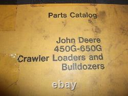 John Deere 450g 455g 550g 650g Tractor Loader Dozer Parts Manual Book Pc2154 Oem