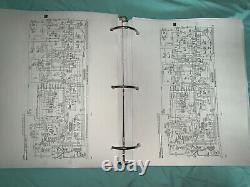 John Deere 455 TM1517 lawn garden tractor service & parts manual binder