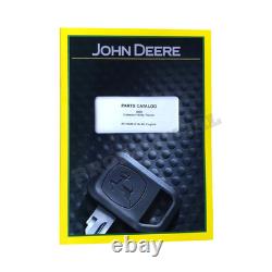 John Deere 4600 Tractor Parts Catalog Manual Pc10439 +! Bonus