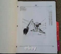 John Deere 46 47 48 447 448 Backhoe Loader Tractor Parts Manual Catalog Book
