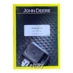 John Deere 4720 Tractor Parts Catalog Manual +! Bonus