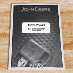 John Deere 500C Backhoe Parts Catalog Manual PC1239