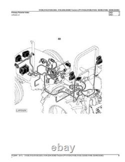 John Deere 5038d 5103e 5103 5103s 5203 5104 5204 Tractor Parts Catalog Manual