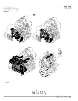 John Deere 5055e Tractor Parts Catalog Manual #2