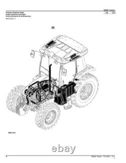 John Deere 5060e Tractor Parts Catalog Manual Pc13675