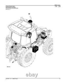 John Deere 5060e Tractor Parts Catalog Manual Pc13675