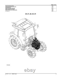 John Deere 5065e Tractor Parts Catalog Manual European Edition