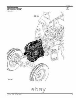 John Deere 5075e Tractor Parts Catalog Manual #2