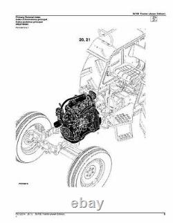 John Deere 5075e Tractor Parts Catalog Manual #5