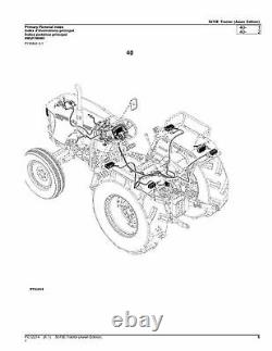 John Deere 5075e Tractor Parts Catalog Manual #5