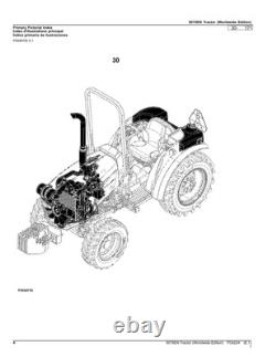John Deere 5075en Tractor Parts Catalog Manual