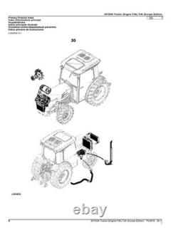 John Deere 5075gn Tractor Parts Catalog Manual European European Edition
