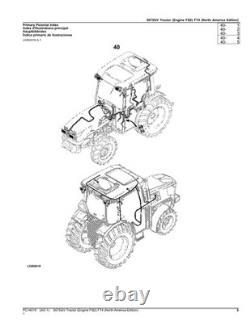 John Deere 5075gv Tractor Parts Catalog Manual North America Edition