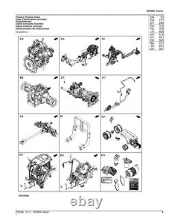 John Deere 5076en Tractor Parts Catalog Manual