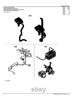 John Deere 5083e Tractor Parts Catalog Manual #1