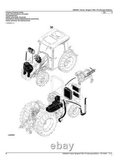 John Deere 5090gn Tractor Parts Catalog Manual #2