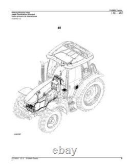 John Deere 5100mh Tractor Parts Catalog Manual #2