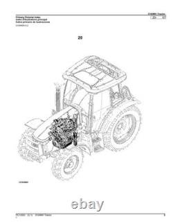 John Deere 5100mh Tractor Parts Catalog Manual #2