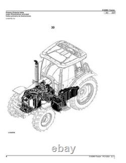 John Deere 5100mh Tractor Parts Catalog Manual #2