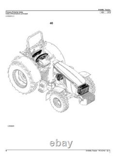 John Deere 5100ml Tractor Parts Catalog Manual #1