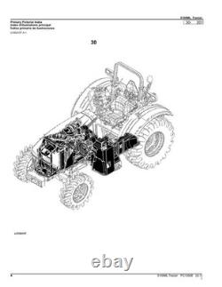 John Deere 5100ml Tractor Parts Catalog Manual #2
