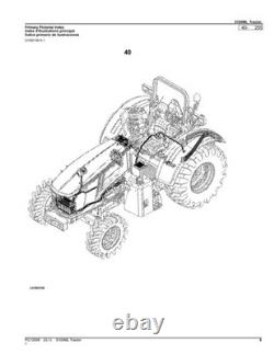 John Deere 5100ml Tractor Parts Catalog Manual #2