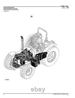 John Deere 5100ml Tractor Parts Catalog Manual Pc13422