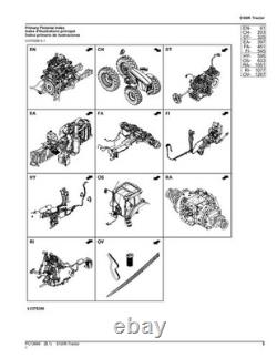 John Deere 5100r Tractor Parts Catalog Manual #2
