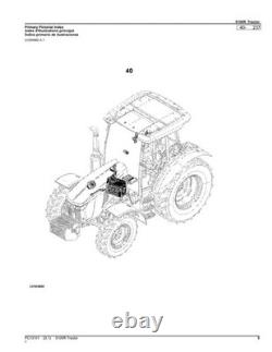 John Deere 5100r Tractor Parts Catalog Manual #3