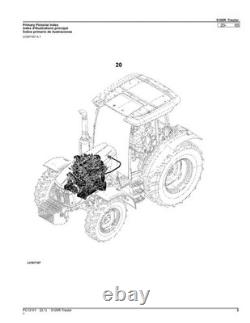 John Deere 5100r Tractor Parts Catalog Manual #3