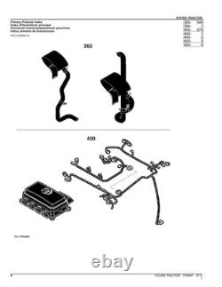 John Deere 5101en Tractor Parts Catalog Manual