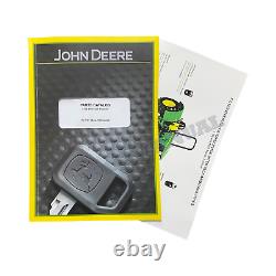 John Deere 5105 5205 Tractor Parts Catalog Manual +! Bonus