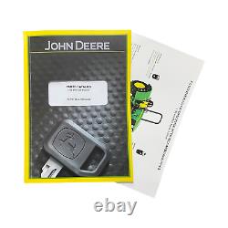 John Deere 5105 5205 Tractor Parts Catalog Manual+! Bonus