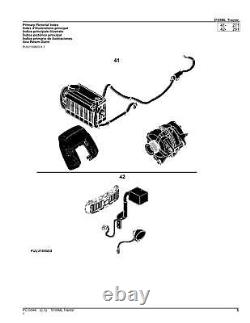 John Deere 5105ml Tractor Parts Catalog Manual