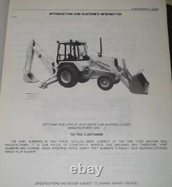 John Deere 510b Backhoe Loader Tractor Parts Manual Book Catalog Pc-1844