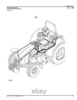 John Deere 5115ml Tractor Parts Catalog Manual #2
