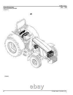 John Deere 5115ml Tractor Parts Catalog Manual #2