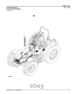 John Deere 5115ml Tractor Parts Catalog Manual #4