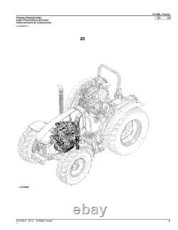 John Deere 5115ml Tractor Parts Catalog Manual #4