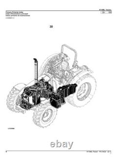 John Deere 5115ml Tractor Parts Catalog Manual #4