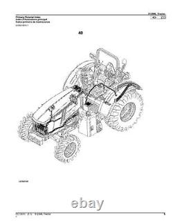 John Deere 5125ml Tractor Parts Catalog Manual