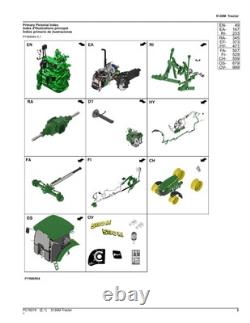 John Deere 5130m Tractor Parts Catalog Manual