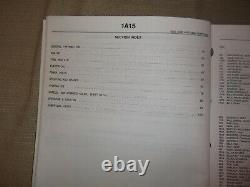 John Deere 5200 5300 5400 5500 Tractor Parts Manual Book Catalog Pc2332